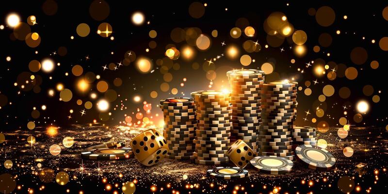 WZZBET casino background presenting a lively, thrilling gaming world