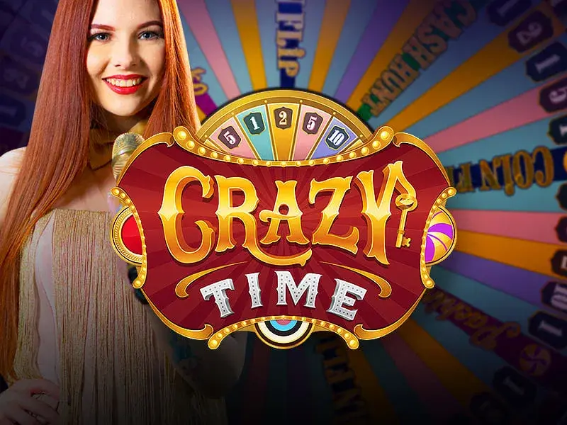 WZZBET Crazy Time Bonus Games vibrant visual—bonus rounds full of excitement